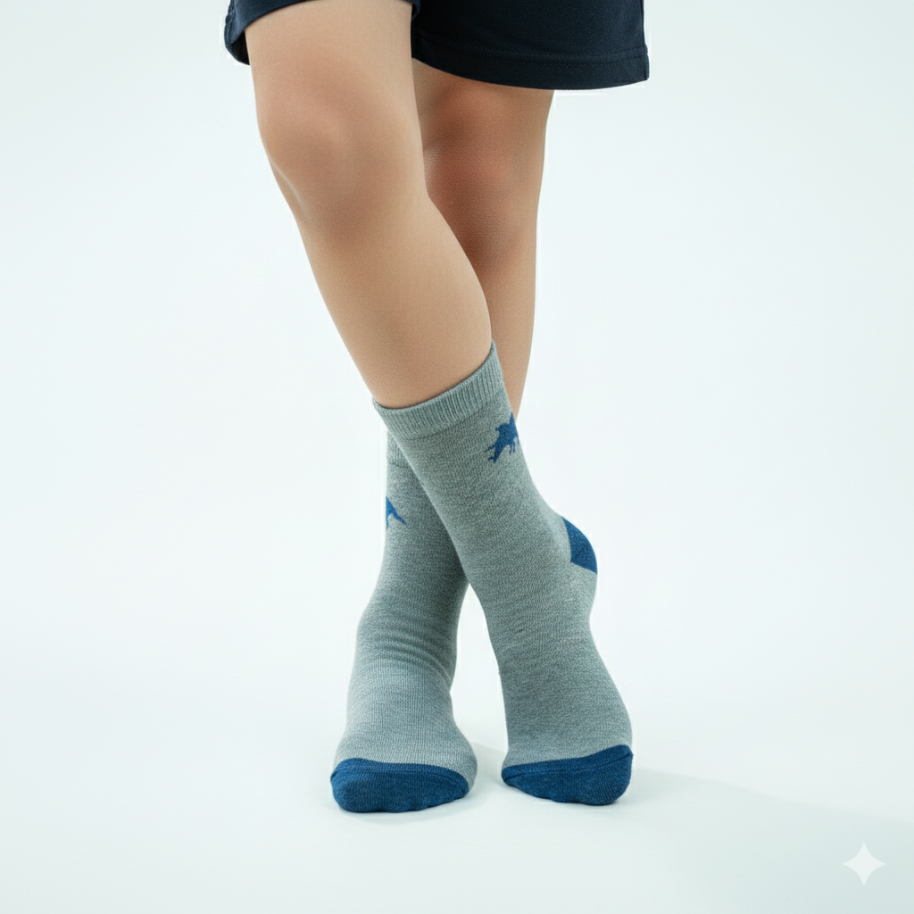 Boy’s Triceratops Adventure Crew Socks