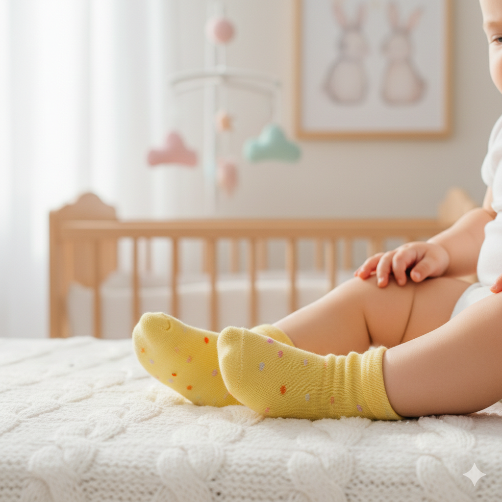 Baby Girl Polka Dot Ankle Socks
