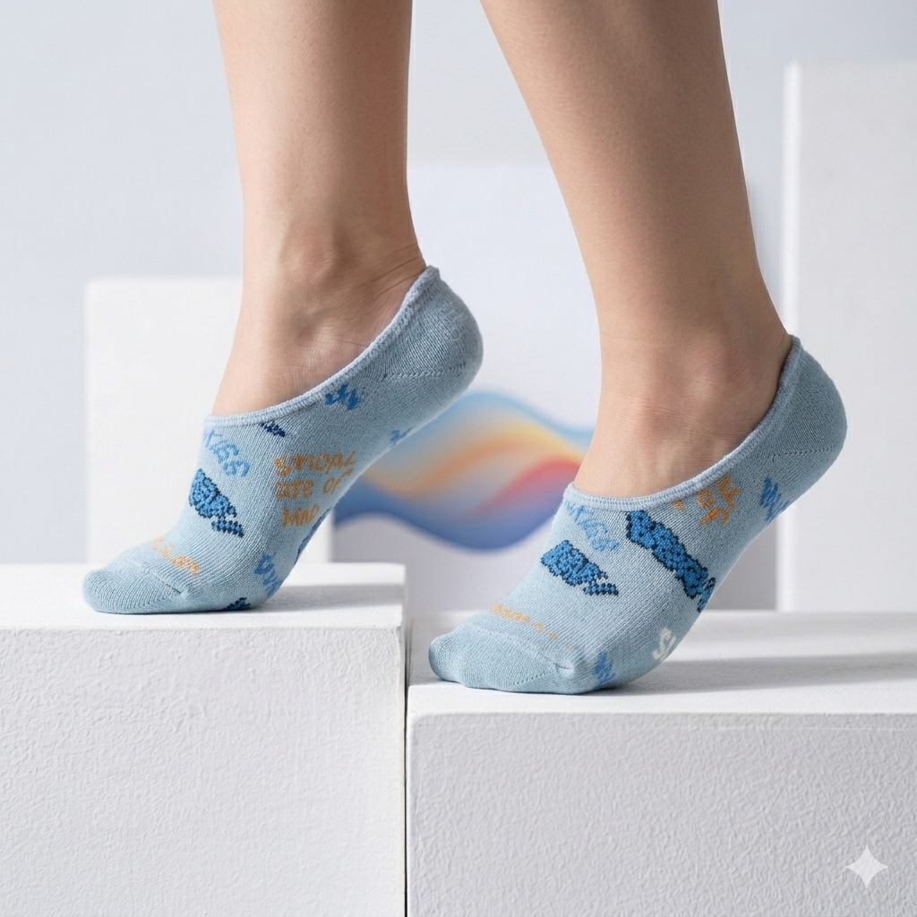 Premium Kids Unisex No-Show Socks