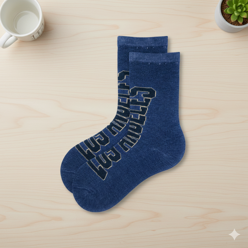 "Los Angeles" Print Socks for Boys