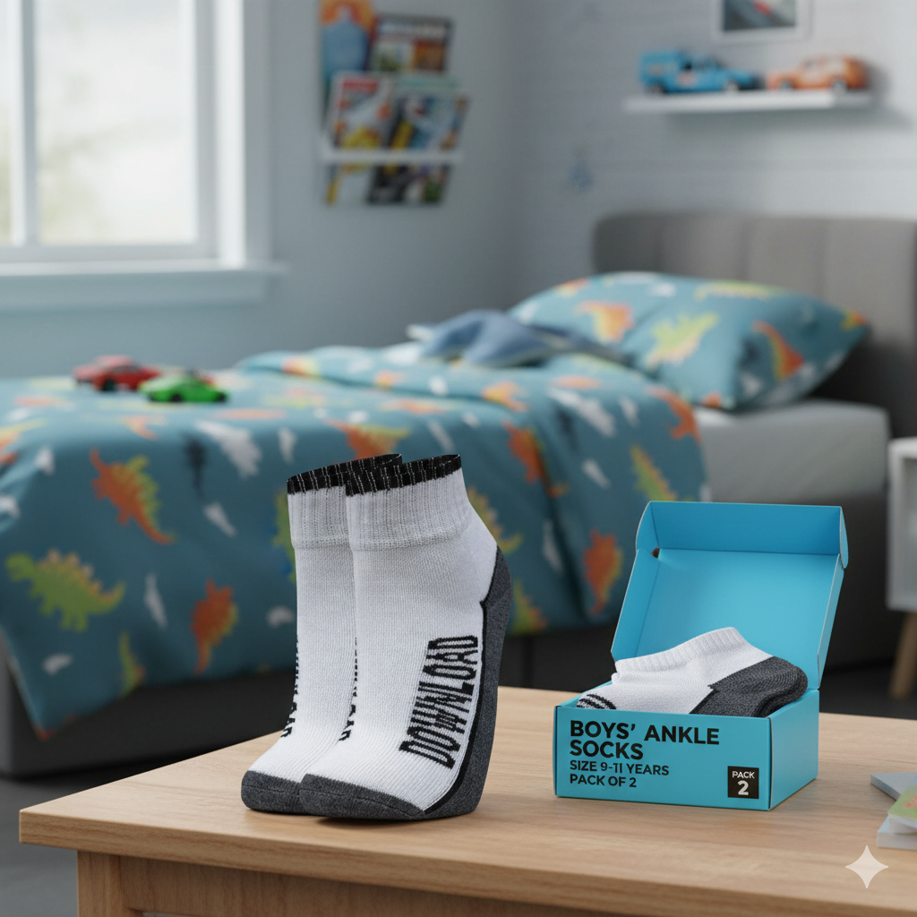 Download Print Ankle Socks for Boys