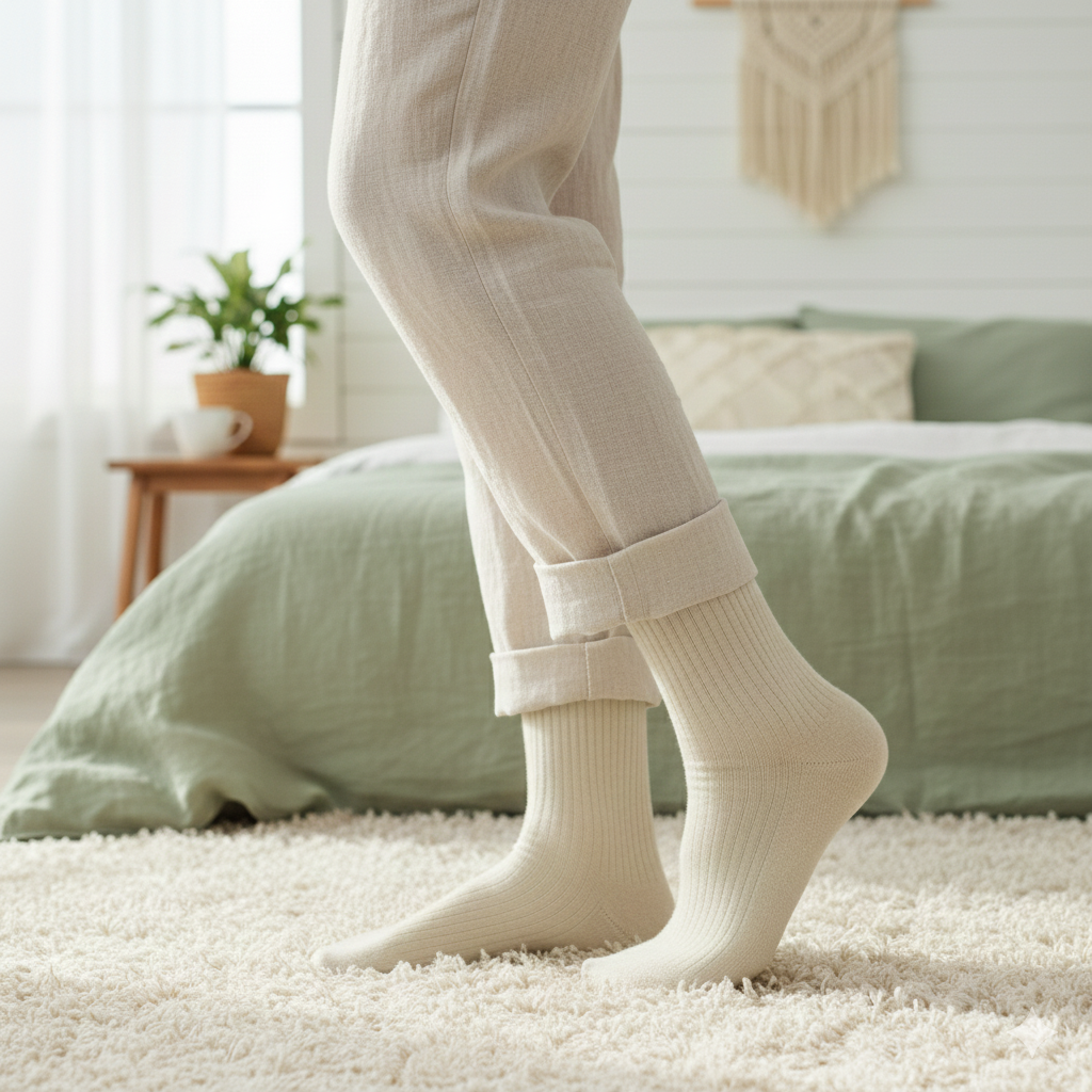 Women Ribbed Cotton Socks