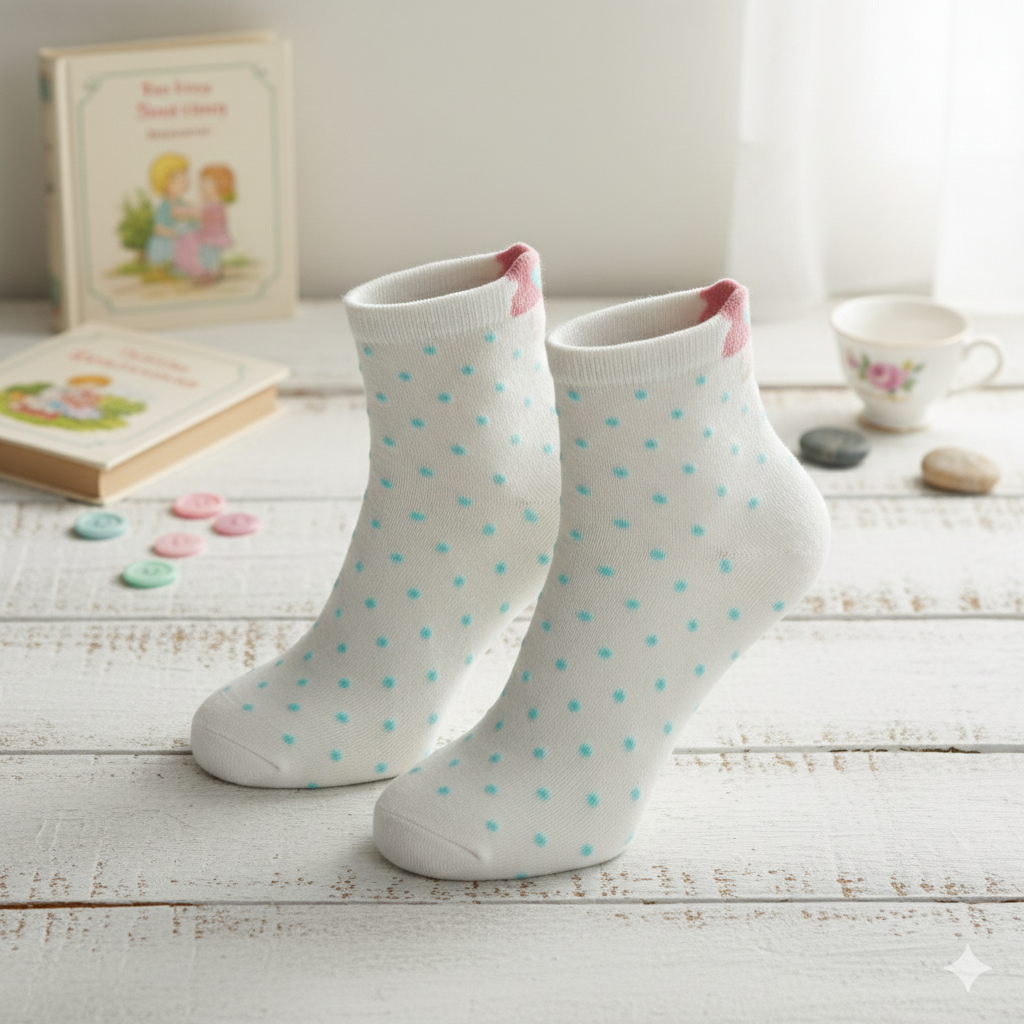 Girl's Cotton Ankle Socks