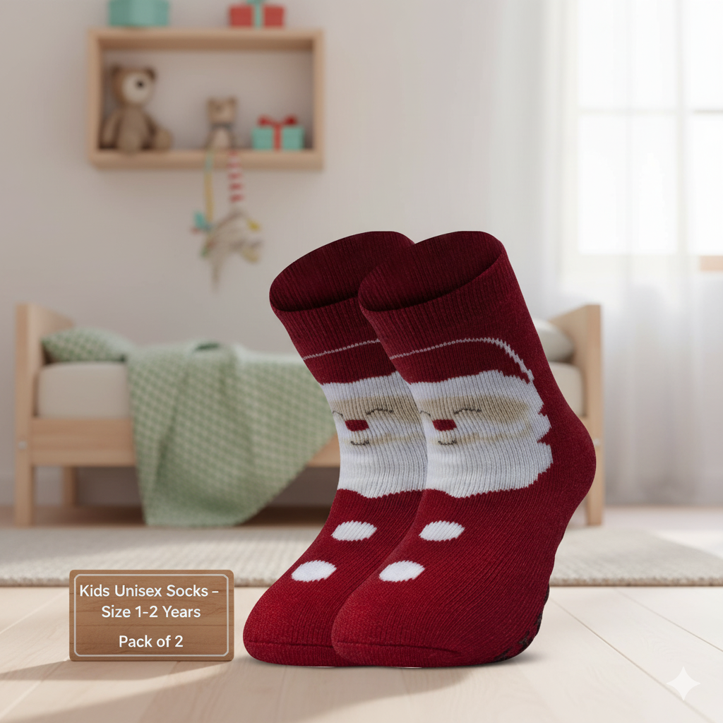 Santa Claus Anti-Skid Baby Socks