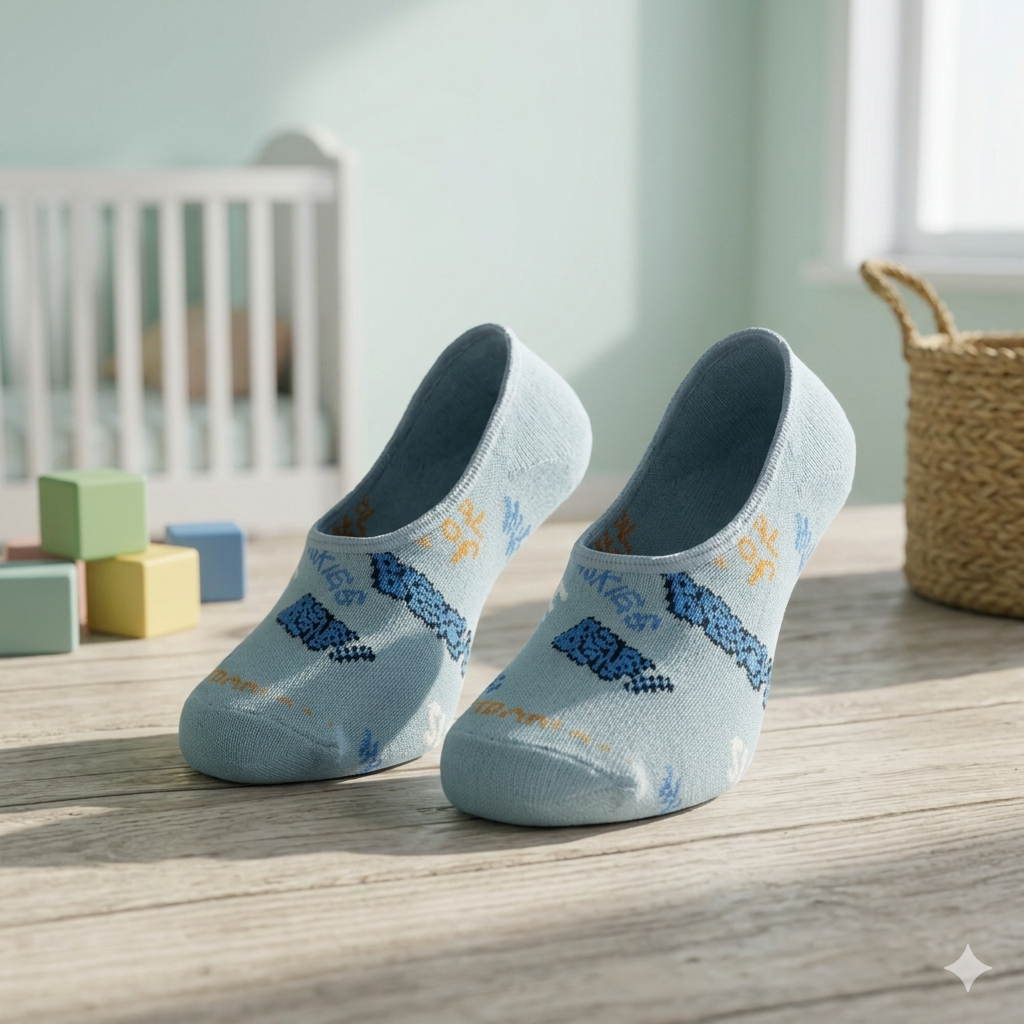 Premium Kids Unisex No-Show Socks