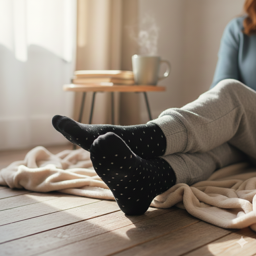 Women Plus pattern Crew Socks