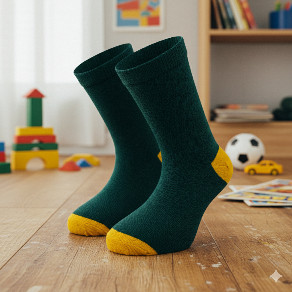 Boys Cotton Crew Socks