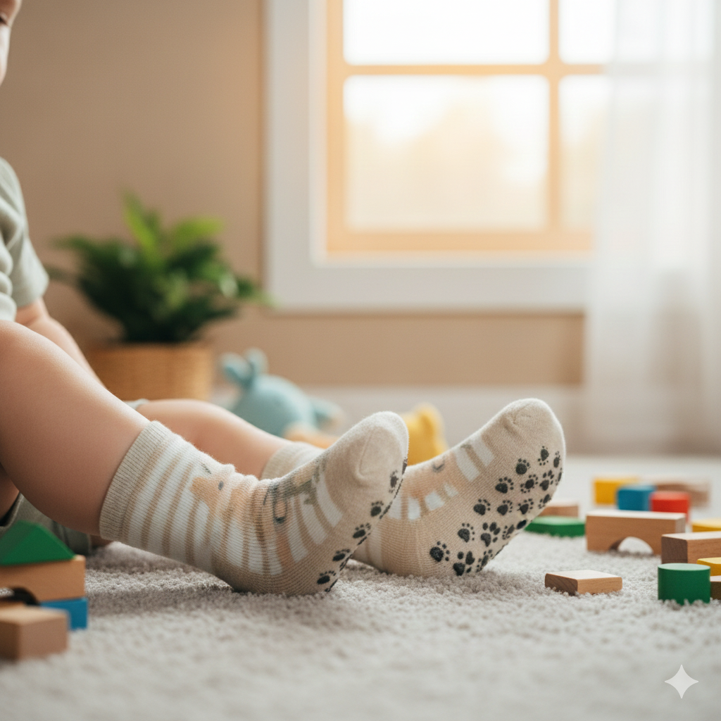 Premium Anti-Slip Toddler Socks