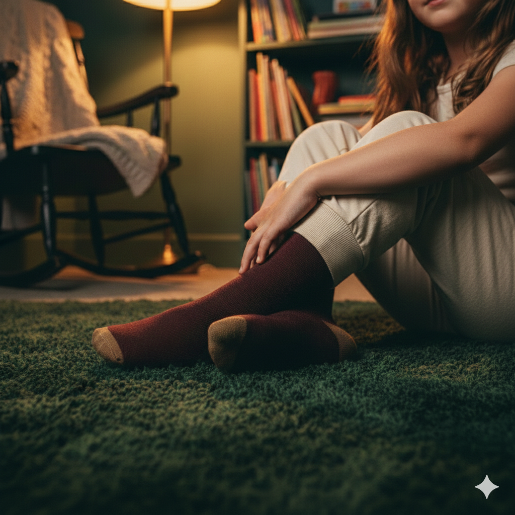 Premium Girl Apple Crew Socks
