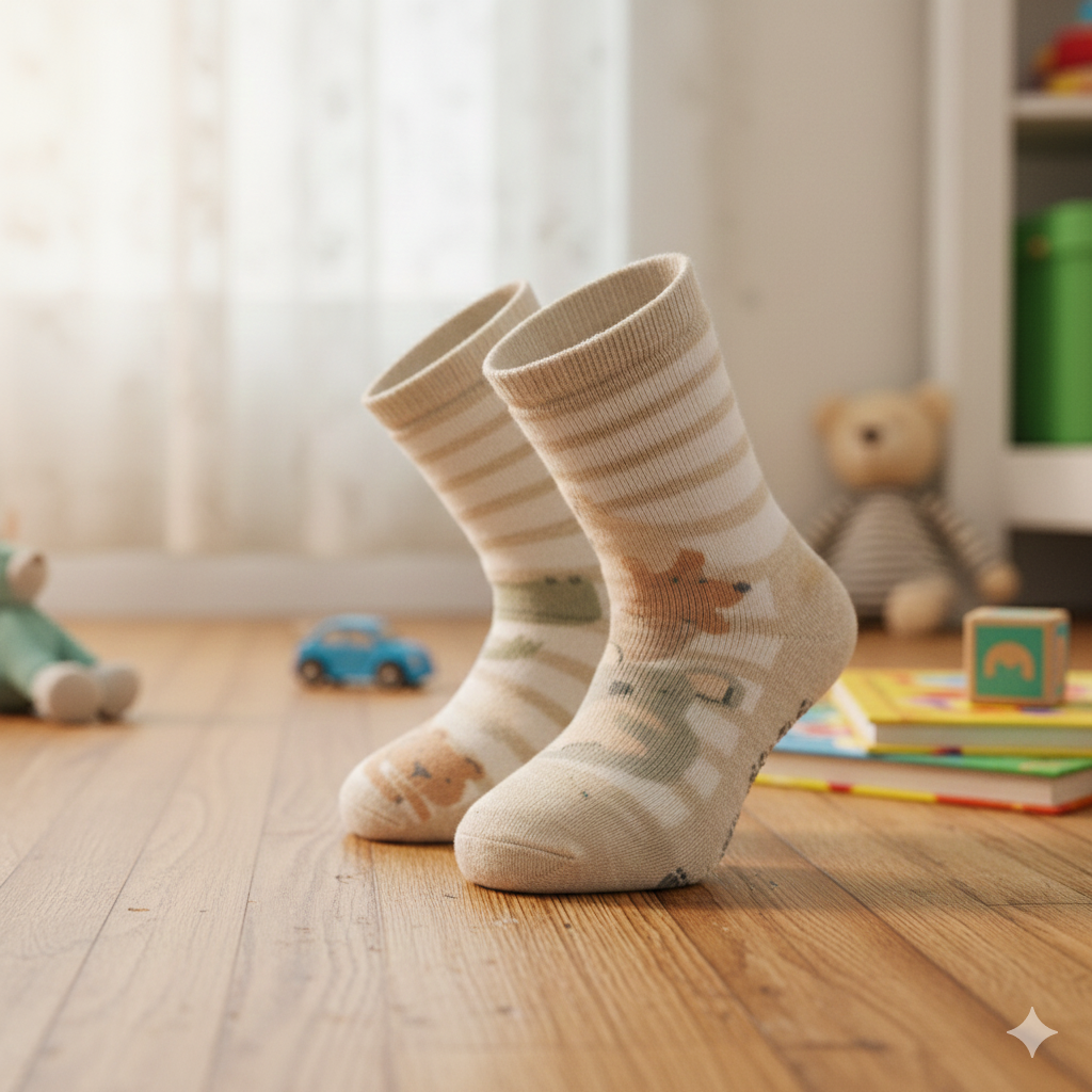 Premium Anti-Slip Toddler Socks