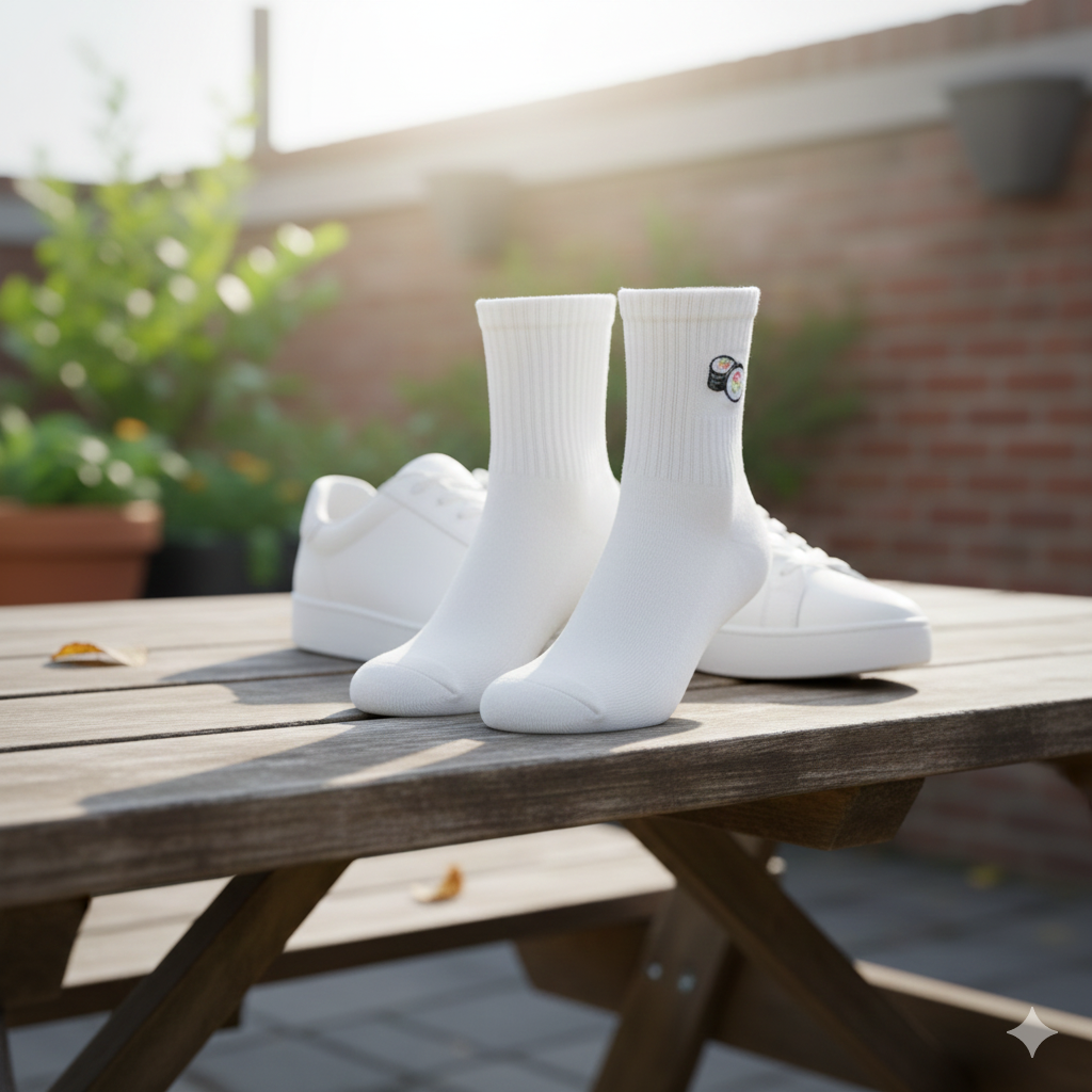 Girl's Cotton Crew Socks