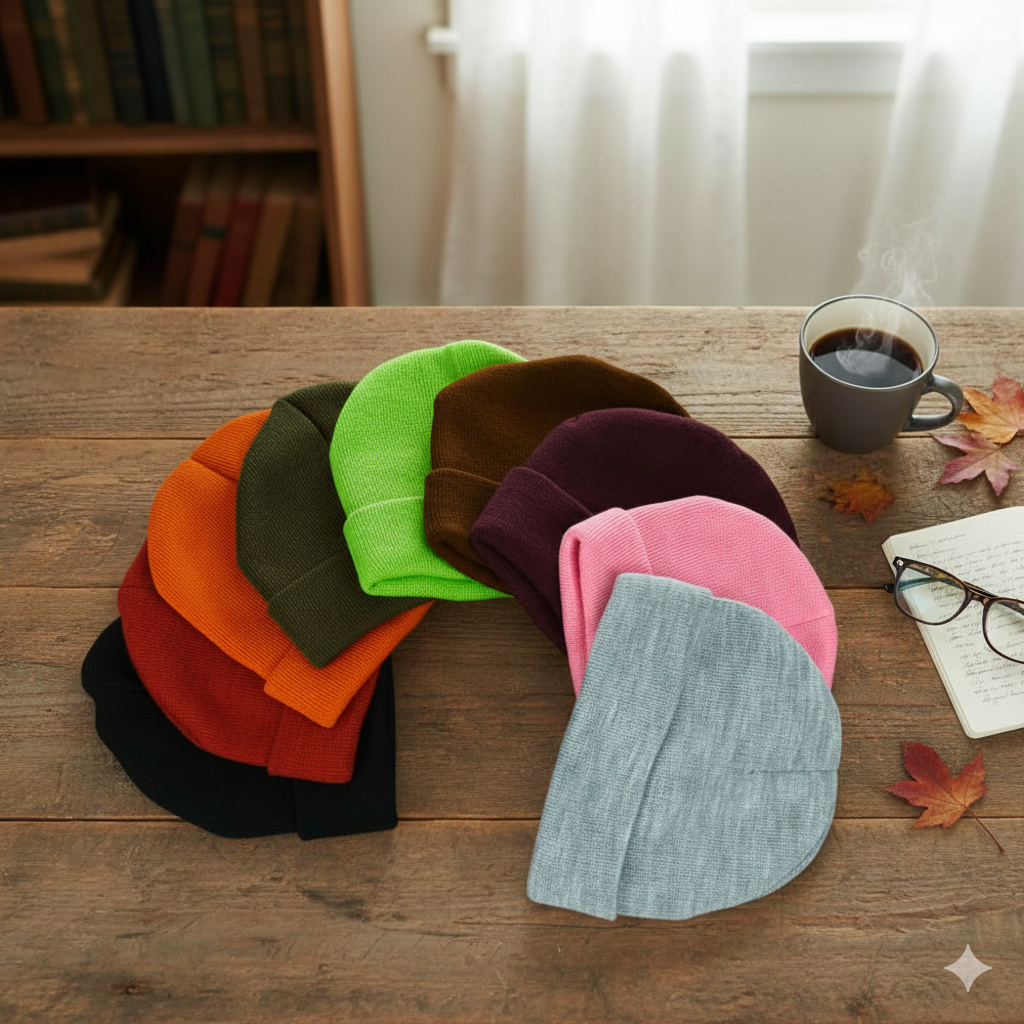 Knit Beanie Cap for Teens (6 - 10 Years)