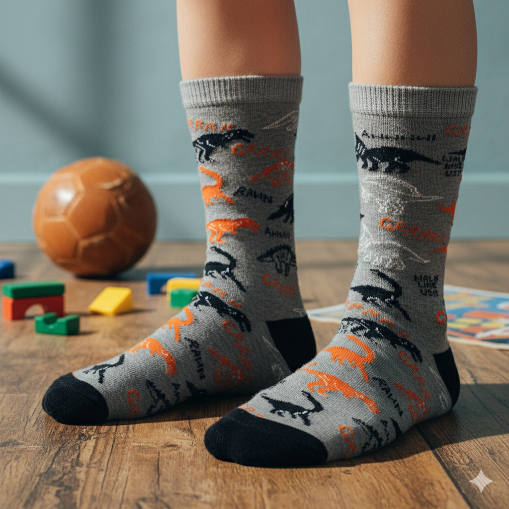 Premium Boy’s Crew Socks