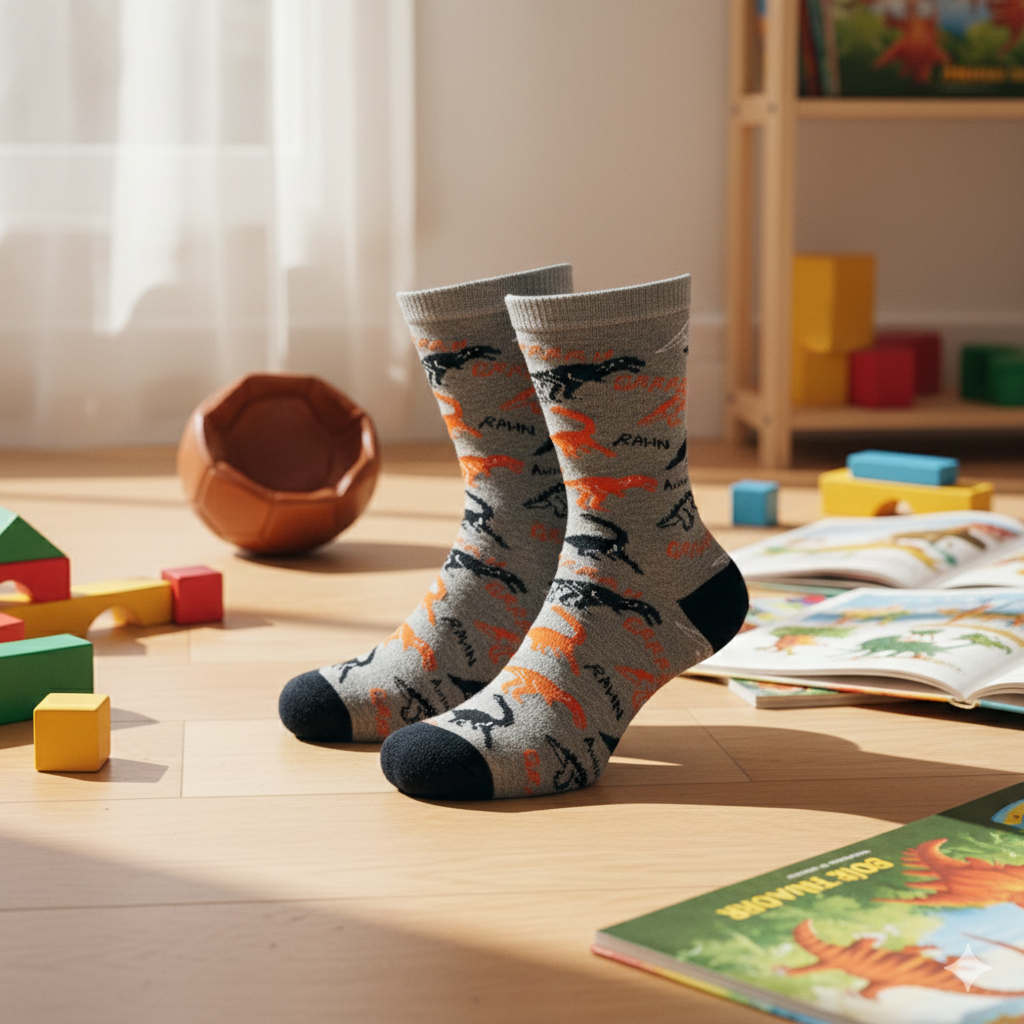 Premium Boy’s Crew Socks