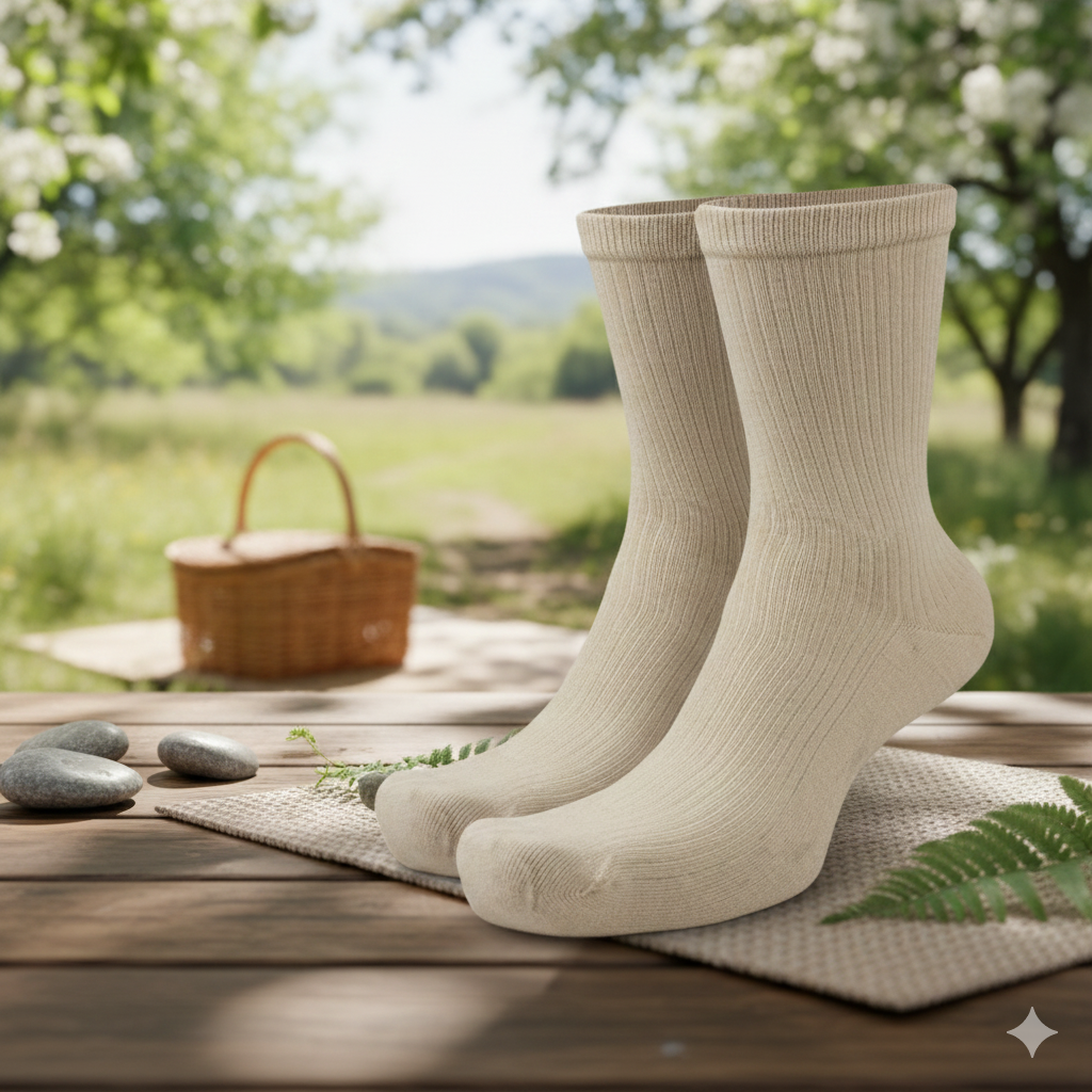 Women Ribbed Cotton Socks