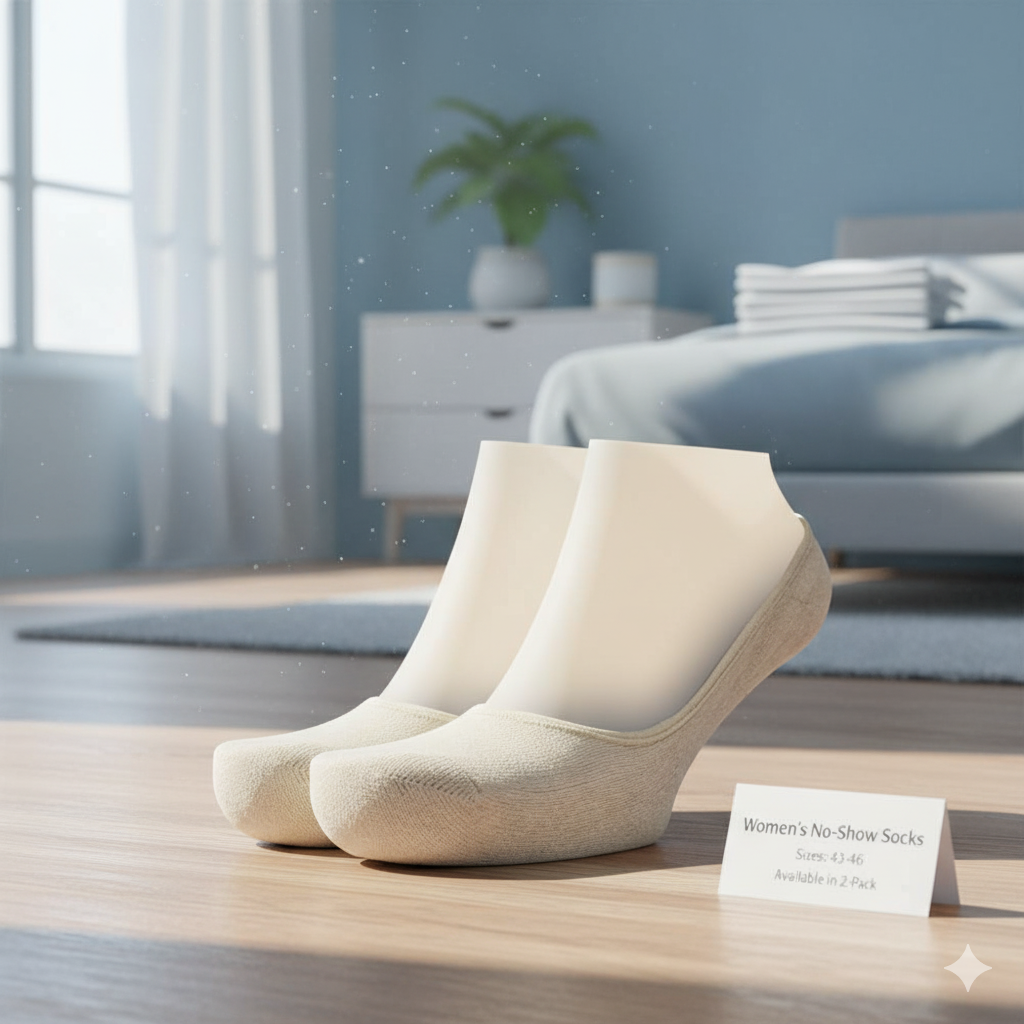 Comfort Women's No-Show Socks