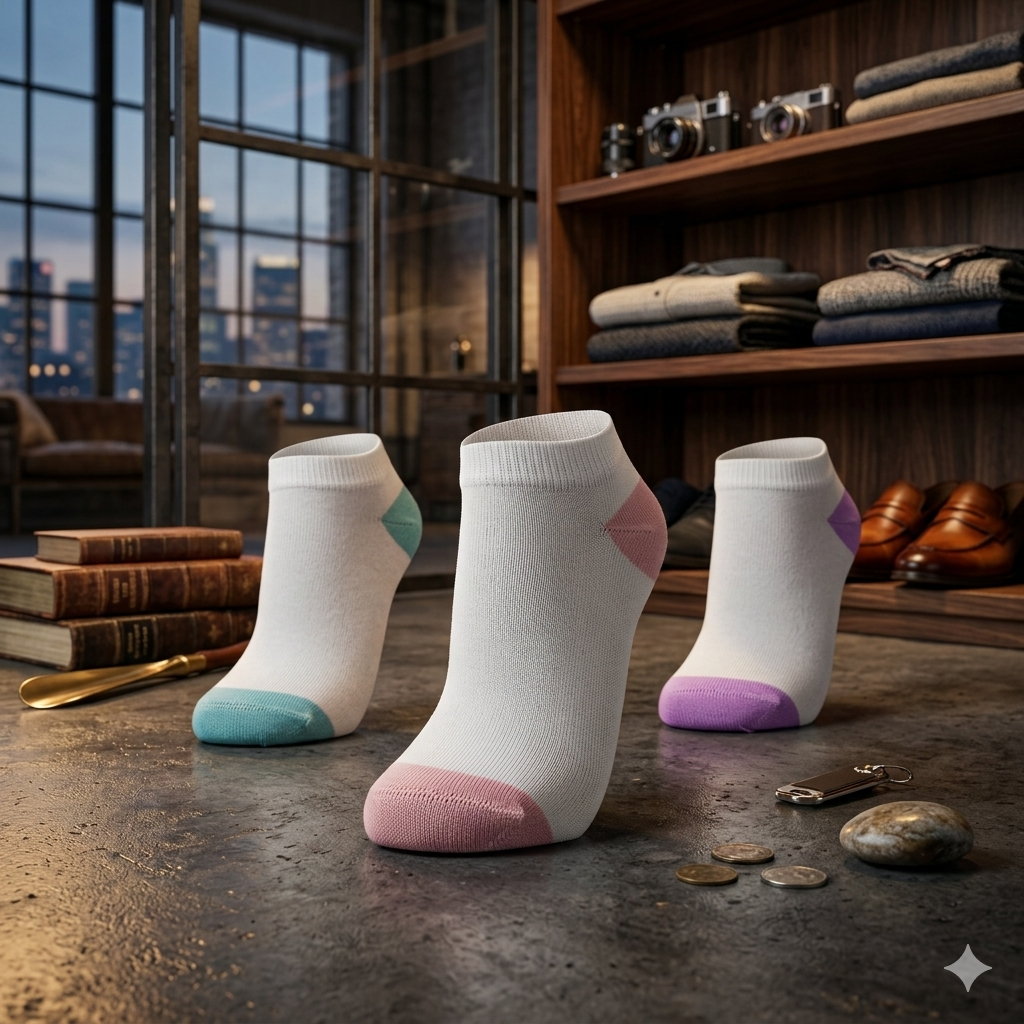 Women Pastel Color Low Cut Ankle Socks