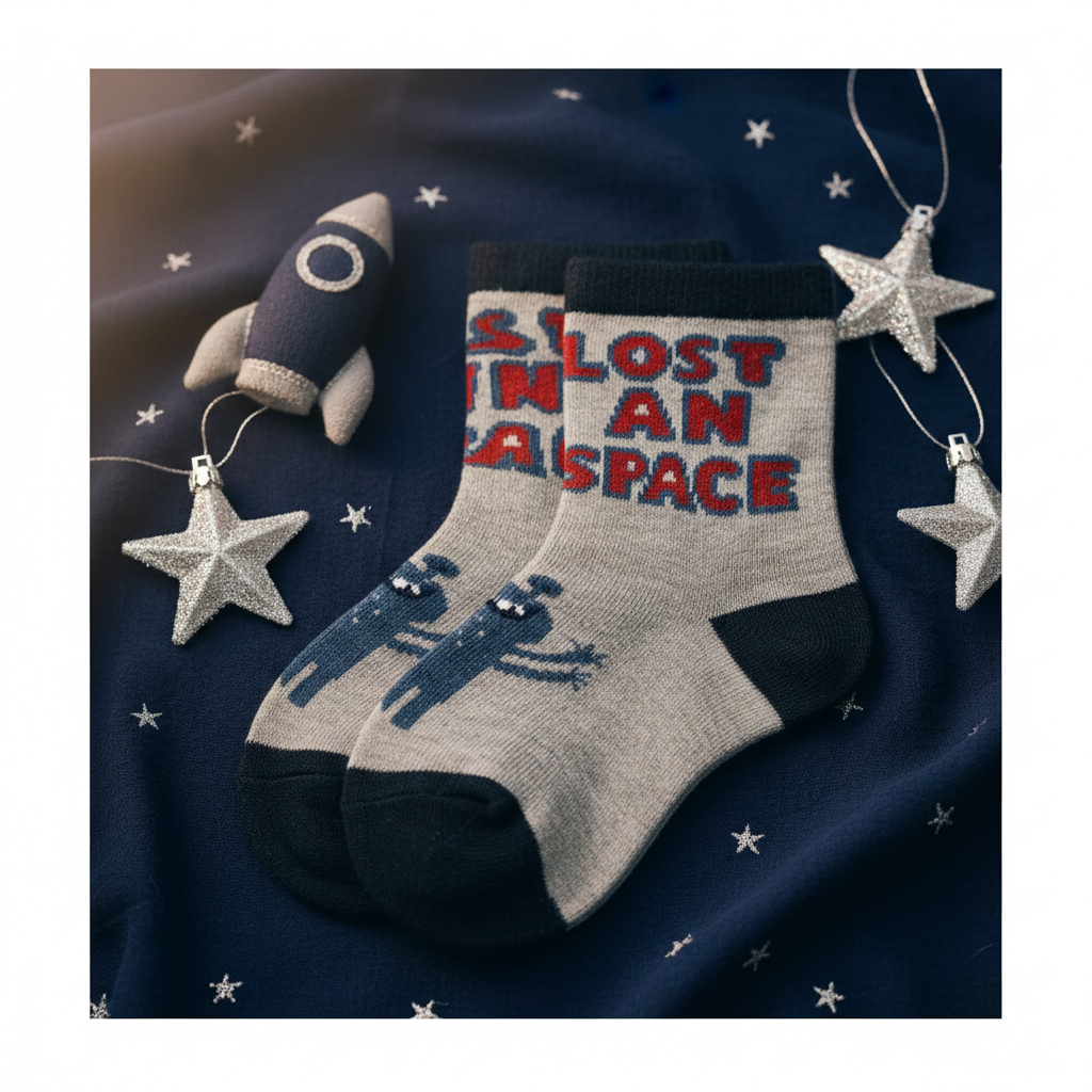 Lost in Space Baby Boy Socks