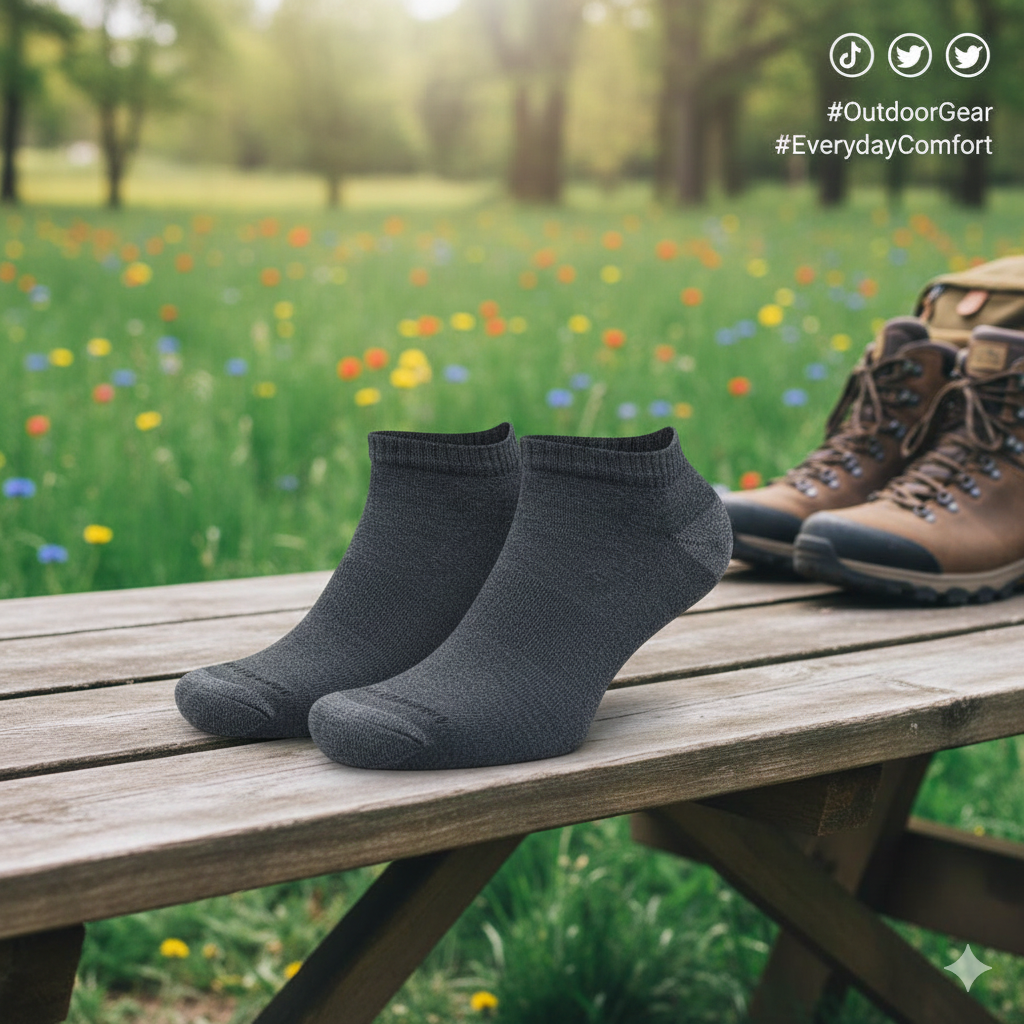 Men Eco-Soft Ankle Socks