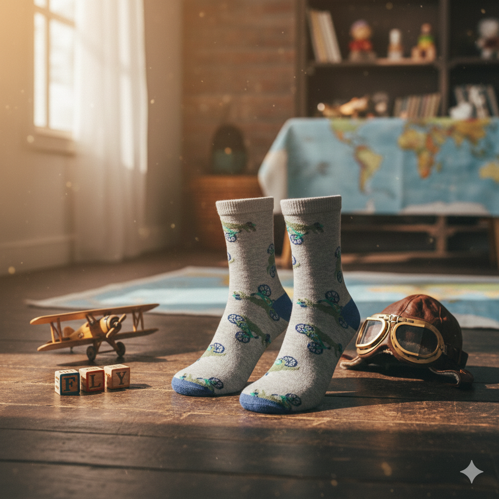 Boys Funky Crew Socks