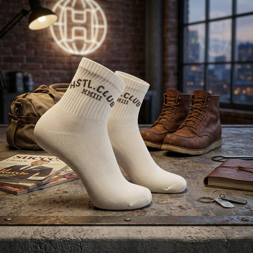 Men Athletic Quarter Socks