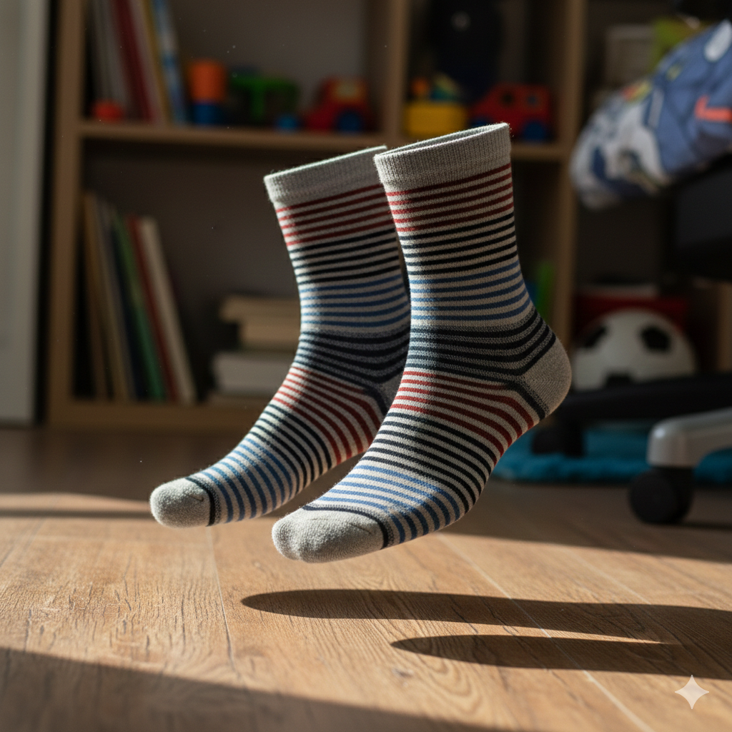 Boy's Striped Comfort Socks