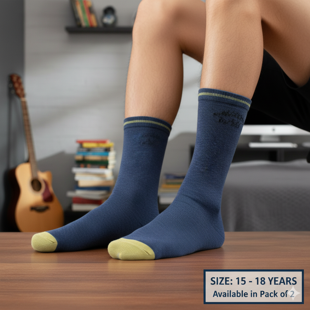 Boy's Cool Striped & Solid Ankle Socks