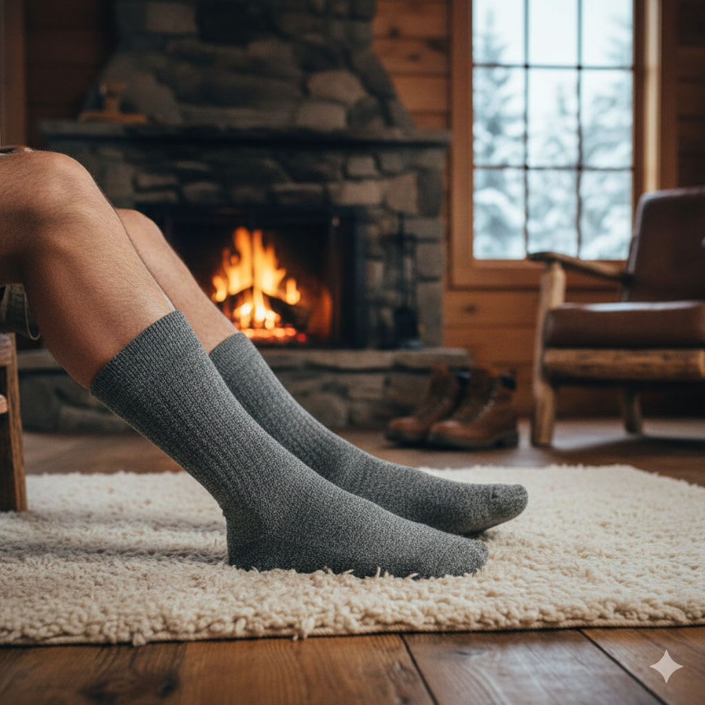 Men Comfort Crew Socks
