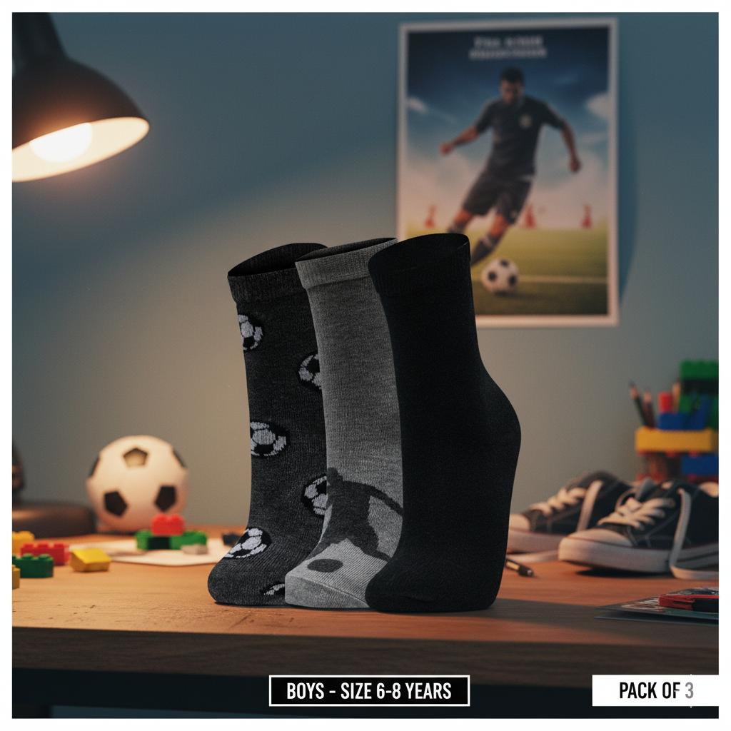 Boy’s Sports Design Socks