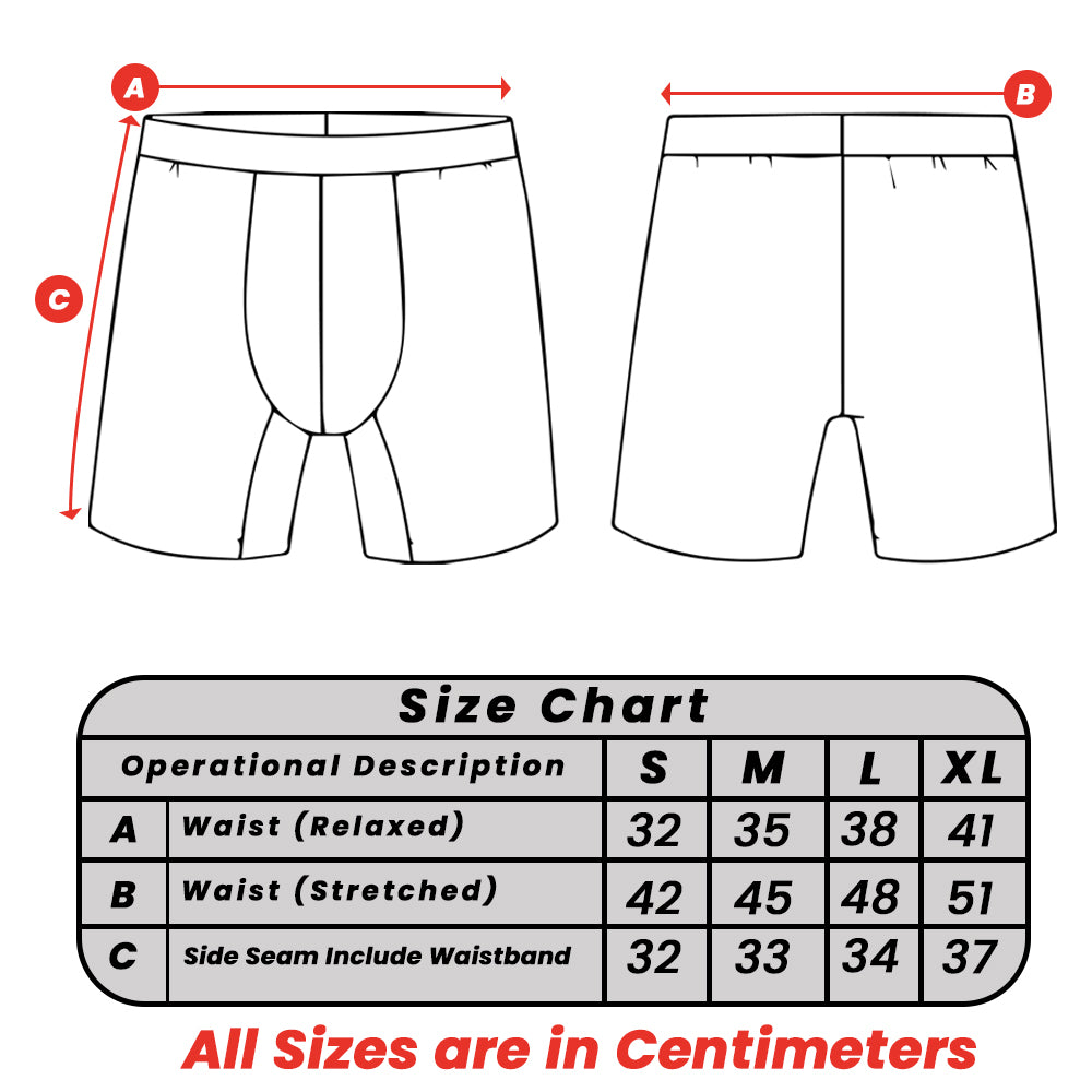 Men Premium Black Boxer