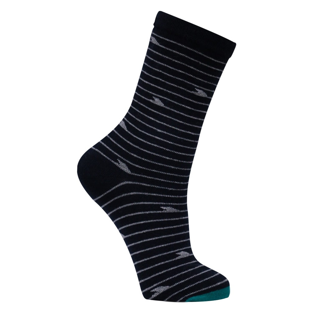 Boys Striped Crew Socks