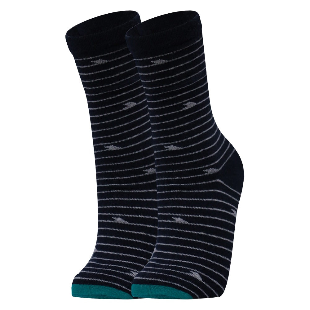 Boys Striped Crew Socks