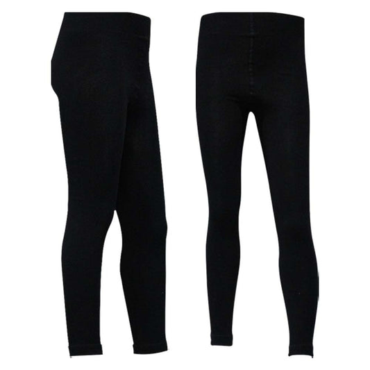 Trendy Comfort Stretch Black Leggings for Women