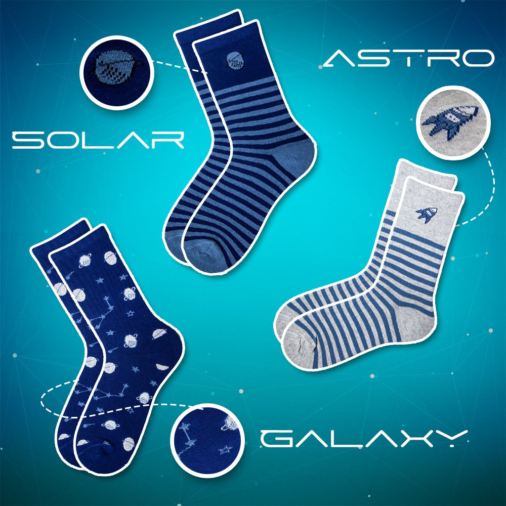 Boys Stellar Culture Space & Stripe Design