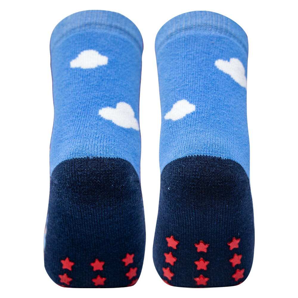 Kid's Dino-Themed Car Crew Socks