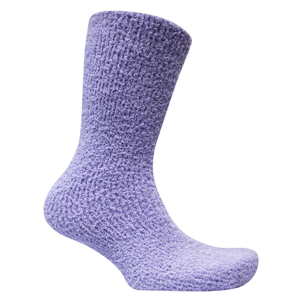 Light Purple Cozy Cloud Women Fuzzy Socks