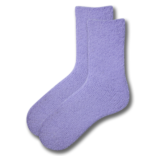 Light Purple Cozy Cloud Women Fuzzy Socks
