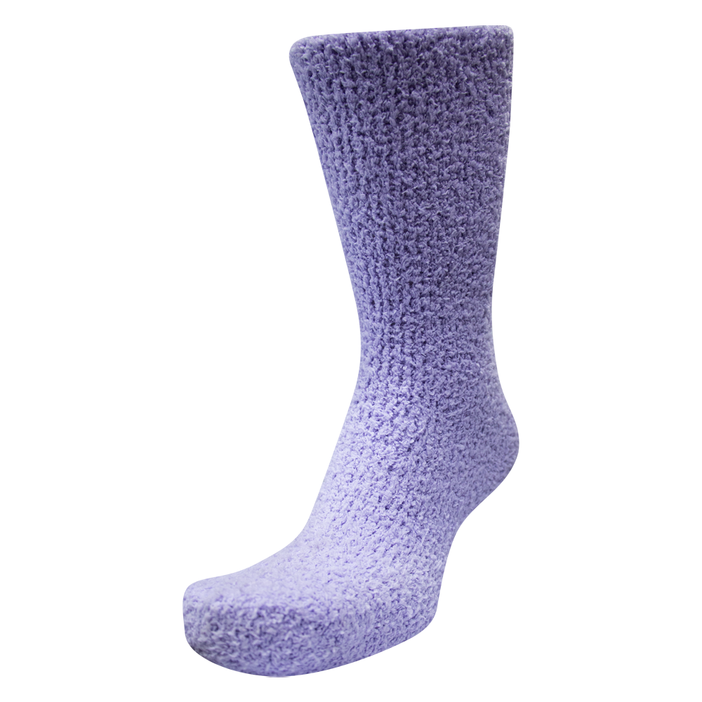 Light Purple Cozy Cloud Women Fuzzy Socks